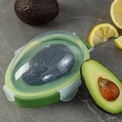 Kitchen Food Storage Box Avocado Space Saving Container Vege