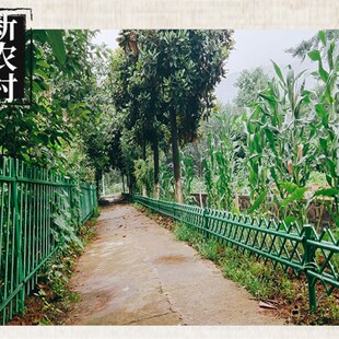 厂家直销不锈钢仿竹护栏篱笆围栏栅栏栏杆屏风亭子新农村建设定做