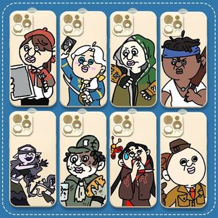 第五人格邦邦画家艾格囚徒抽象手机壳适配苹果15OPPO小米华为vivo