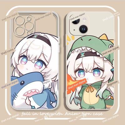 可爱Q版柳影手机壳适用于苹果17Promax华为Mate70荣耀300小米15Pro Vivo红米K80Oppo True Me系列全包个性化