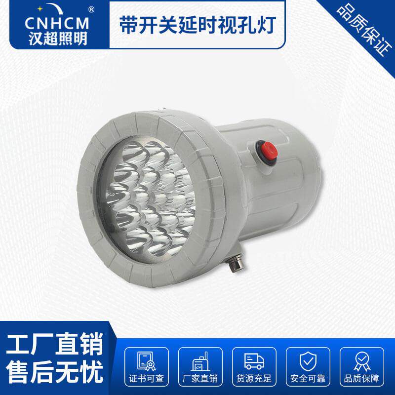 防爆视孔灯 带延时开关led视孔灯 隔爆型le防爆灯 探照灯 视镜灯