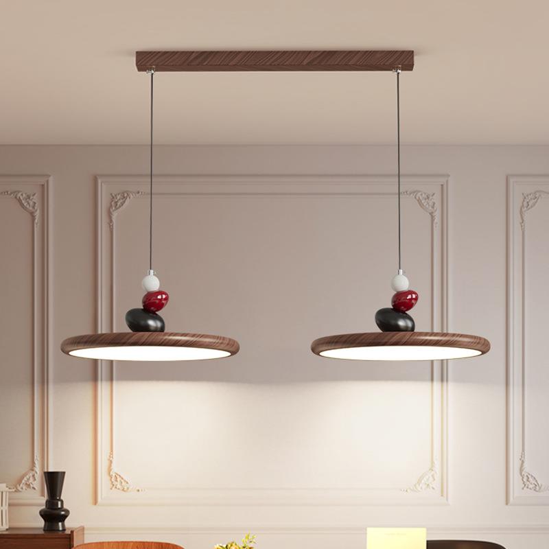 餐厅吊灯现代简约创意摇臂可移位餐桌吧台灯全光谱护眼双头饭厅灯