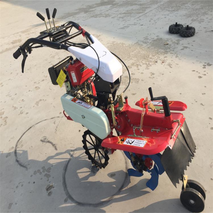 自走式培土起垄机 大马力柴油开沟培土机 葱姜种植汽油开沟培土机