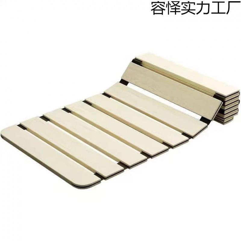 实木护腰床垫可折叠床板垫片硬板木板硬垫护脊椎软床变硬加硬神器