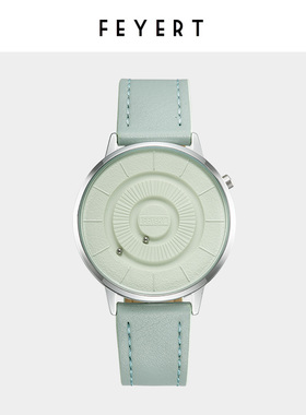 正品FEYERT法国小众设计原创意磁力简约表男女生中性大中学生手表