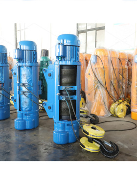 CD1钢丝绳电动葫芦  卷扬钢丝绳电动提升3T18M