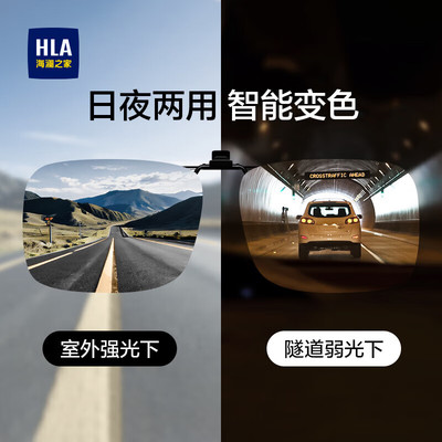 海澜之家日夜两用变色墨镜夹片