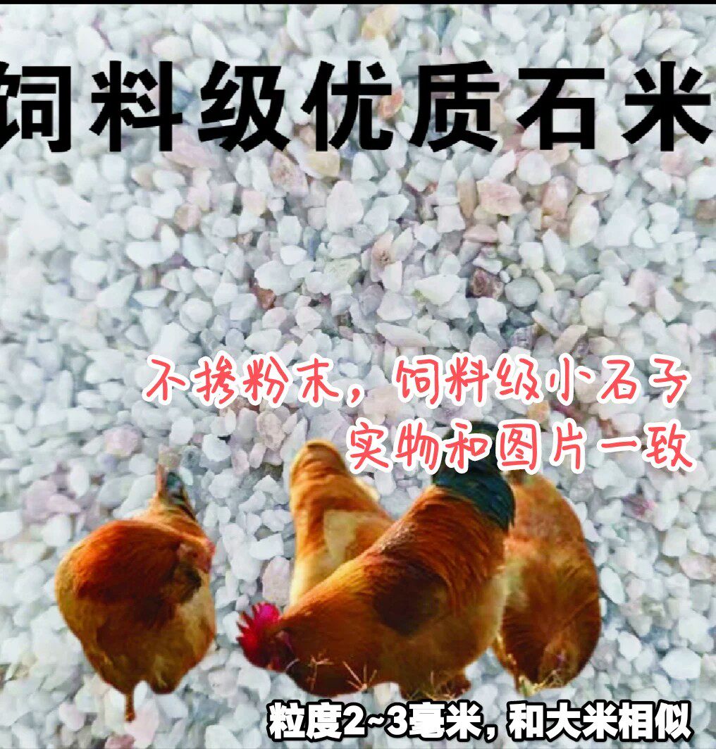 鸡鸭鹅专用食小石子鸽子促消化石