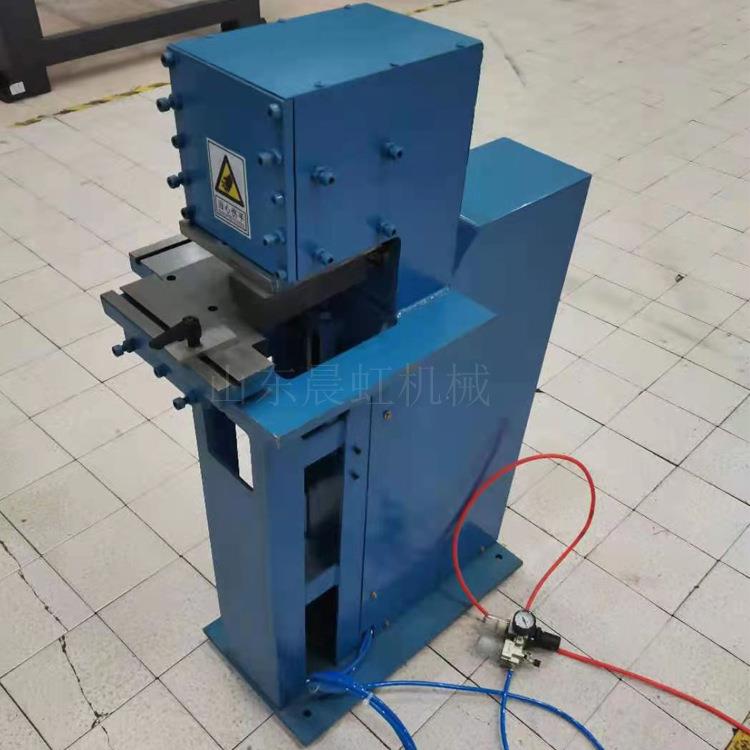 铝板小型切角机 气动交通标志剪角机 多功能冲角机