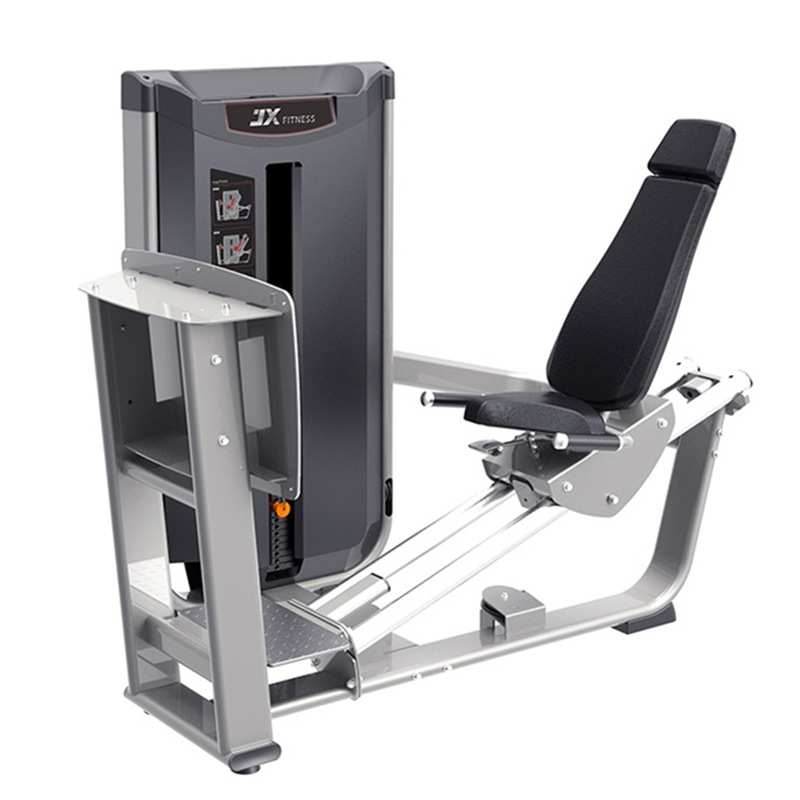 军霞JX-3001 商用坐式上斜蹬腿训练器 健身房卧式蹬腿健身器械