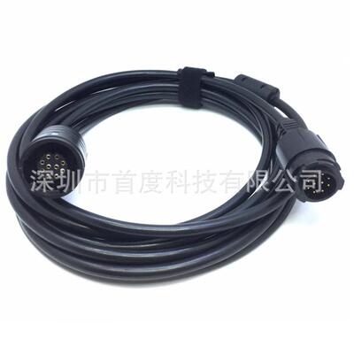 适用摩托APX6500XPR5350E/M8668M8268车载台手咪延长线3米