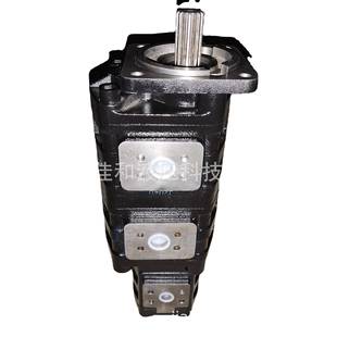 供应铸铁液压泵工程地质勘探钻机三联齿轮油泵运行稳定