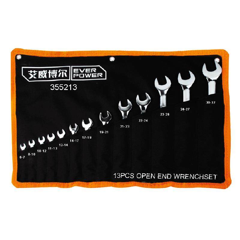 艾威博尔355213铬钒钢13件套精品镜面双开口扳手组套,金属材料及制品,金属加工件/五金加工件,淘宝优惠券,粉丝福利购,淘宝优惠卷