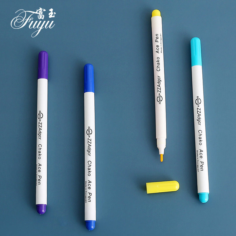 现货速发记号画点水解水消色水溶笔裁缝布料服装可水洗用的