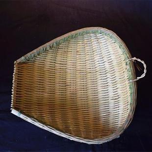 饰家用 竹编簸箕筲箕竹篮竹筛农家手工青皮竹筐厨房洗菜沥水晾晒装