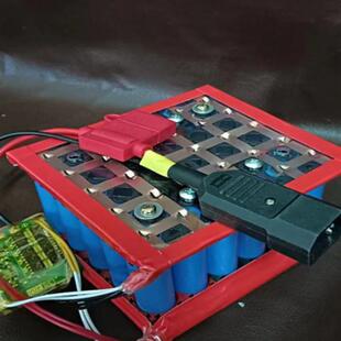 21700免焊接电池盒支架12v24v36v48v60v72v18650锂电池免焊接带板