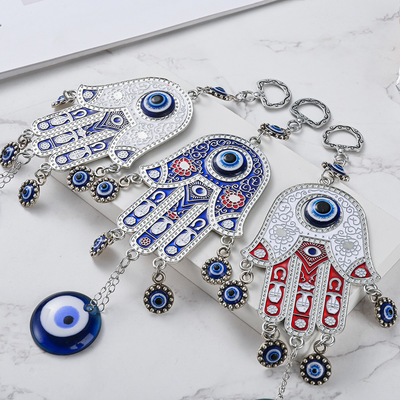 Hamsa法蒂玛之手恶魔之眼挂件