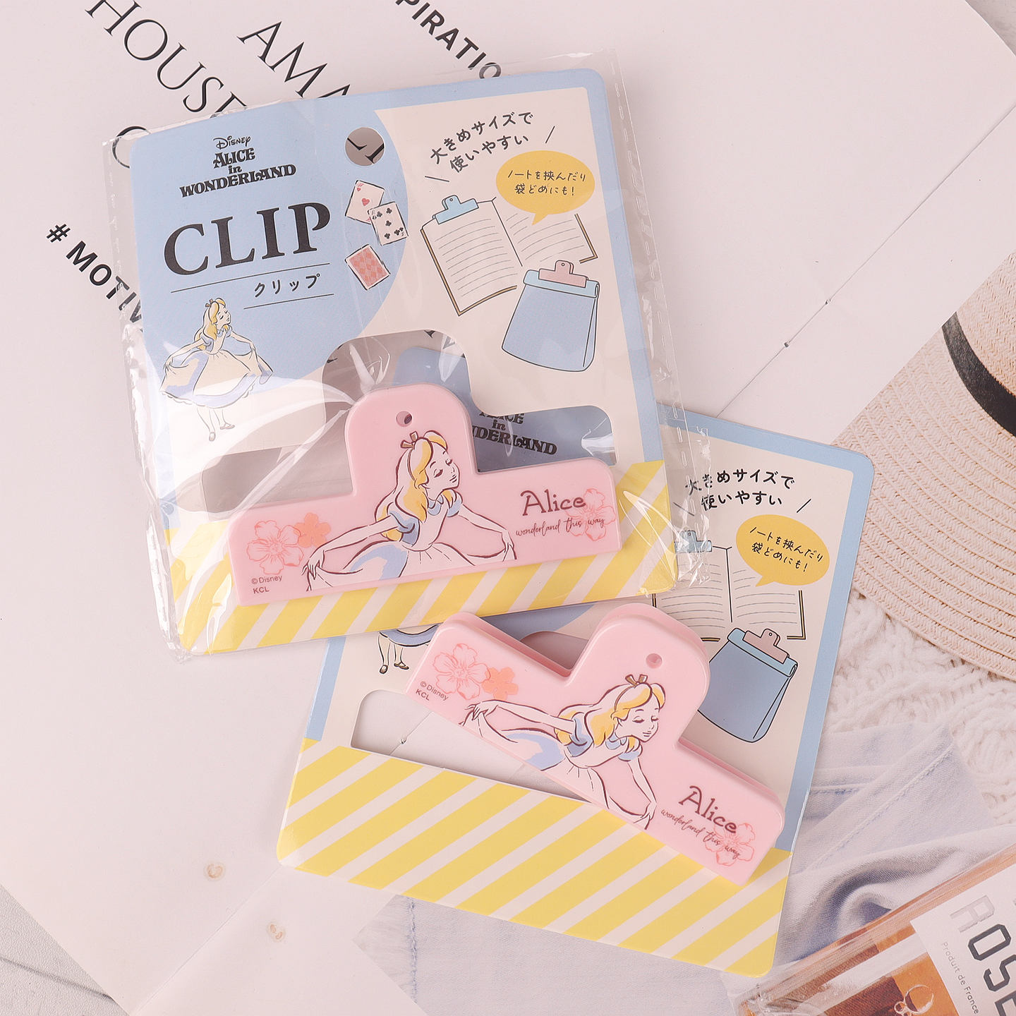 日本本土粉色可爱文件夹子