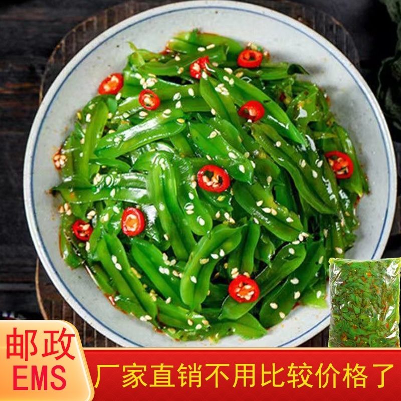 裙带菜梗段凉拌菜香辣海白菜海藻海带咸菜即食开胃下饭菜图片