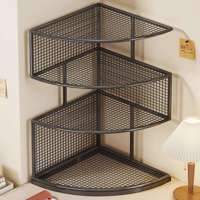 桌面书架书桌置物架书立架分层收纳盒办公文件学生书本多层置物架