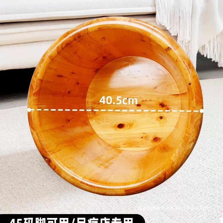 大号泡脚桶木桶泡脚过小腿桶木质家用洗脚盆足浴桶大脚码儿童加厚