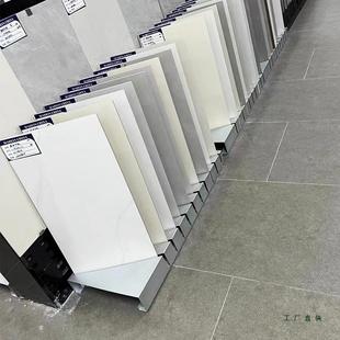 瓷砖斜插式展示架木纹砖墙砖大理石色板架石材样品插架木地板展架