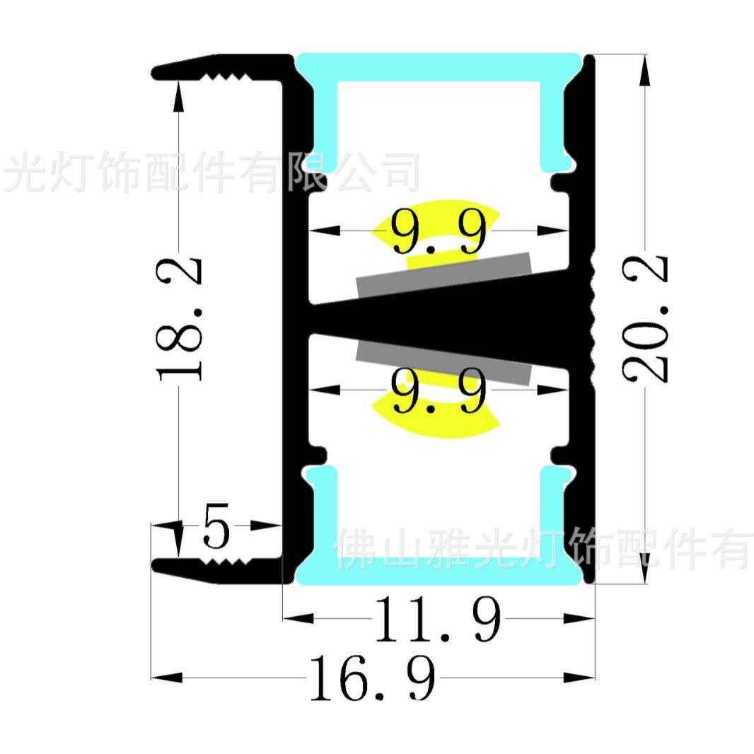现货LED夹18板双面 上下发光层板灯 展柜橱柜免开槽 铝材套件,玩具/童车/益智/积木/模型,毛绒/玩偶/公仔/布艺类玩具,淘宝优惠券,粉丝福利购,淘宝优惠卷