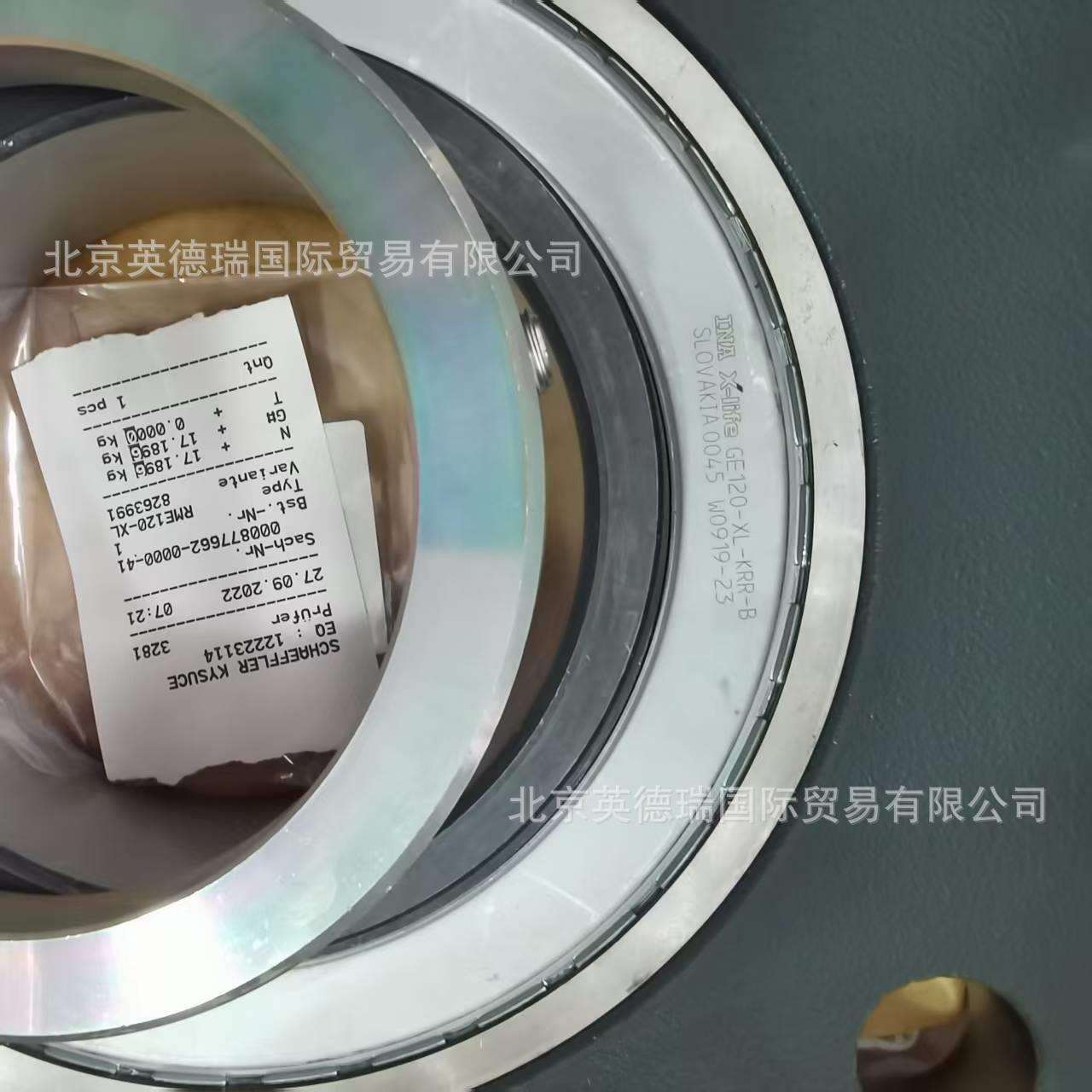RME120-XL四螺栓法兰式轴承座单元铸铁带定心套带偏心套，R型密封