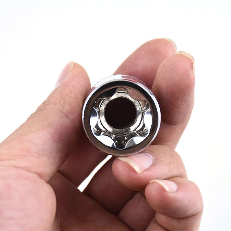 E型套筒组套6角e型梅花型套筒汽修专用工具14件六角花型套筒组合