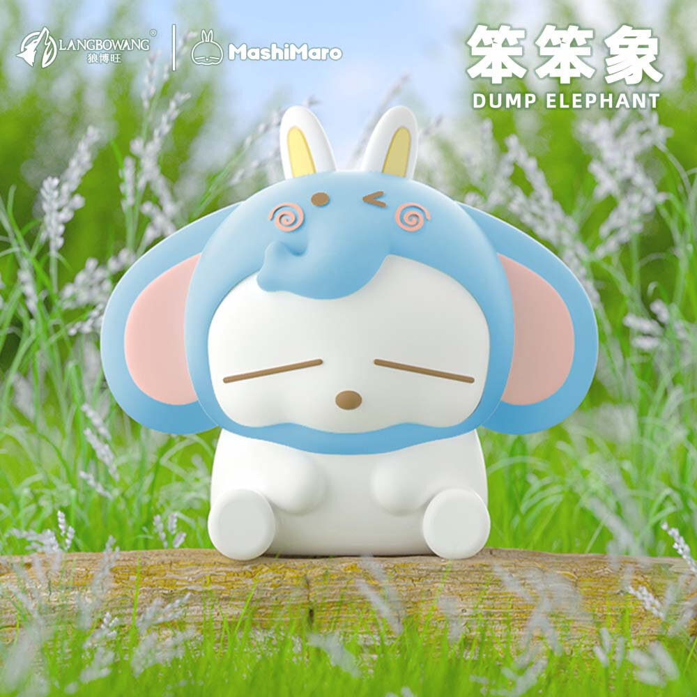 2023年新款流氓兔动物系列摆件桌面手办兔子汽车车载卡通可爱周边