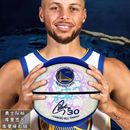 美国库里签名发光篮球纪念款 7号室外水泥地pu耐磨5号儿童篮球礼盒