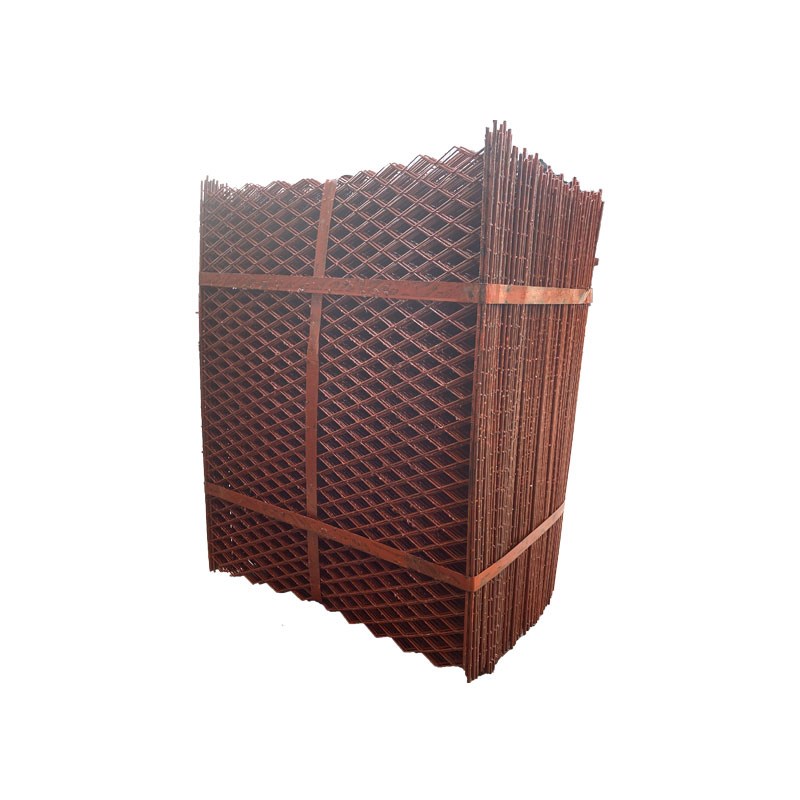 脚手架钢笆网片外架网踏板网网建筑钢丝网片包2边4边菱形安全防护
