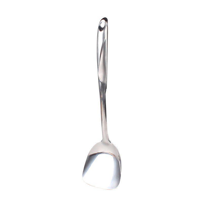 国风 不锈钢锅铲防烫厨具一体长柄炒菜铲子加厚炒菜铲4803