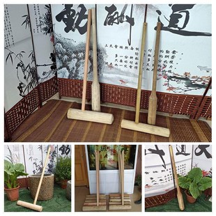 打糍粑的木锤石j臼木锤棒打年糕木槌实木打糯米粑糍粑棒捣艾叶辣