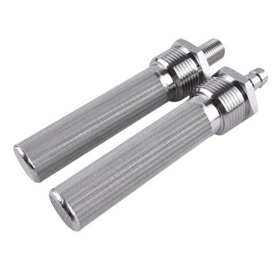 滤芯定制304不锈钢烧结网s毡5微米10um无尘投料站粉体输送真空上