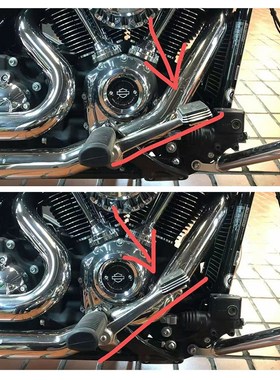 M8哈雷软尾标准路威SpT街霸改装刹车踏板角度调节拉杆CYCLOPS连杆