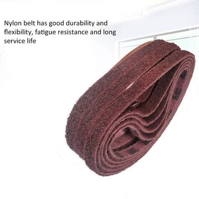 10 PCS 520g x 15mm 150 Grits Polishing Nylon Belt Sand Belt
