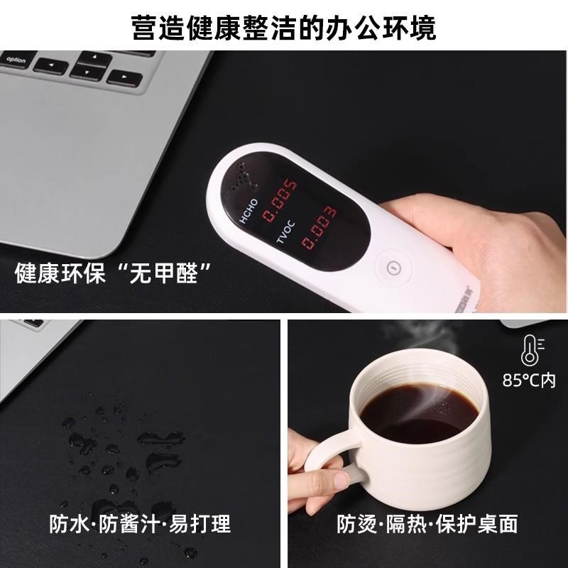 意大利LP鼠标垫高级感写字台书桌布办公室L键盘垫皮革超大电脑桌