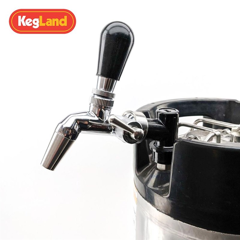精酿5/8酒头短尾转换器可乐桶百事桶啤酒龙头尾部快插T接头KegLan