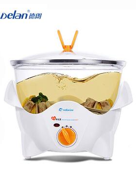 D4895eln/德 璃MD-03玻养生锅朗慢炖锅家用煲汤a煎药膳健康保健电