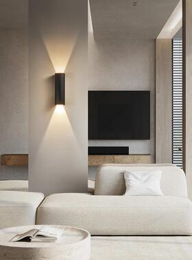 2客02头4新W9036款轻奢创意壁极简卧室床灯厅背景墙灯壁灯楼梯灯