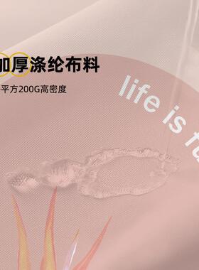 韩式SSQ-2309浴隔断窗高档帘化妆室孔防水布加厚防霉挂帘淋浴室拉