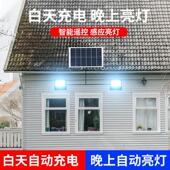 太阳能11167超灯一拖二庭院灯大家功户外投光灯率防水新农村路灯
