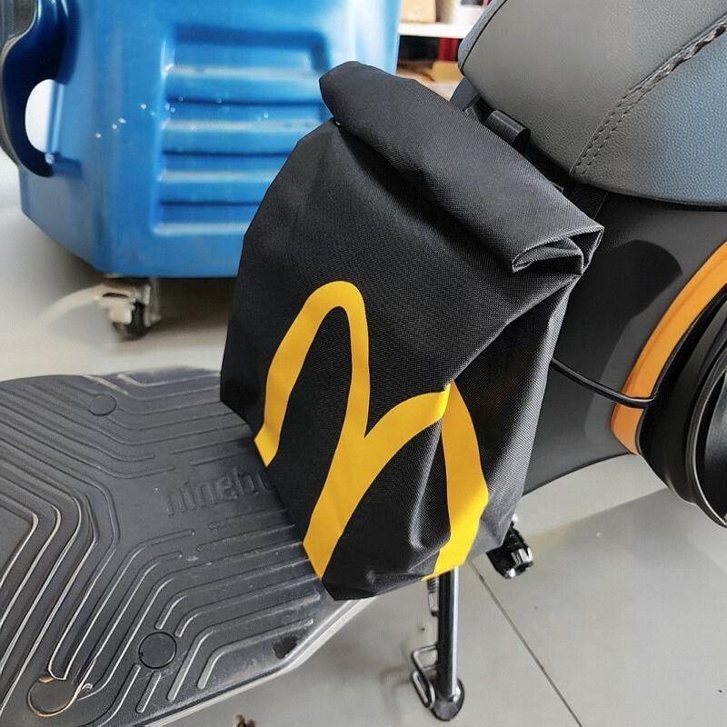 通物滑板车安全帽东防用雨放西神器机车骑IXS行电动车置收纳包收