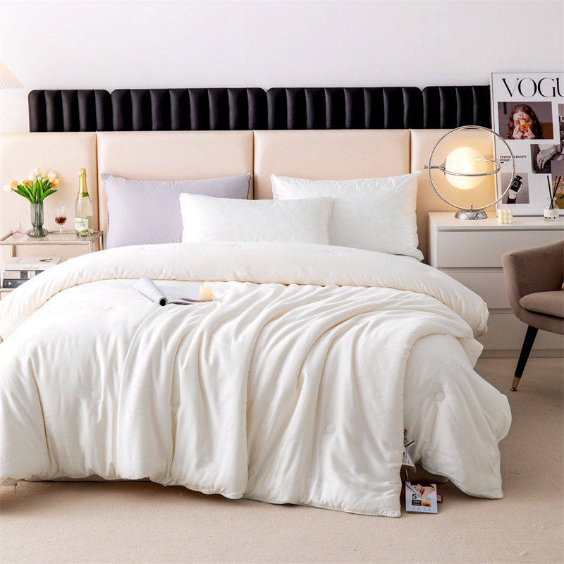 A类 60支木本提花51%大豆被子母被拉链二合一厚被春秋四季被冬被,床上用品,化纤被,淘宝优惠券,粉丝福利购,淘宝优惠卷