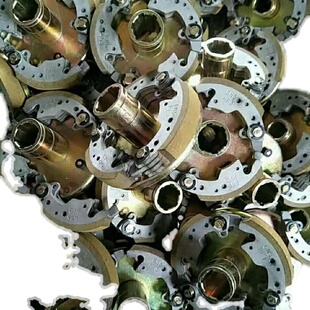 农机配件微耕机h173风冷柴油机25花键大负荷离心式离合器皮带轮