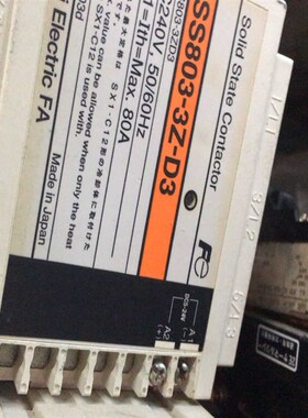 富士三相固态继电器SS803-3Z-D3AC240V80A拆(憨憨电子)
