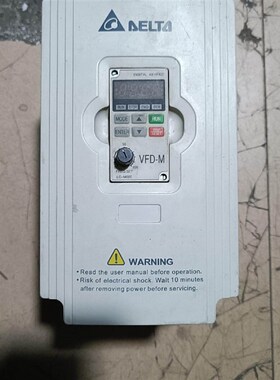 拆机台达变频器VFD075M43A 7.5KW/380V 标