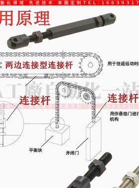 VSR01/02/21 VSS01/02/11/12炼条调节螺杆拉紧杆双头松紧杆连接杆