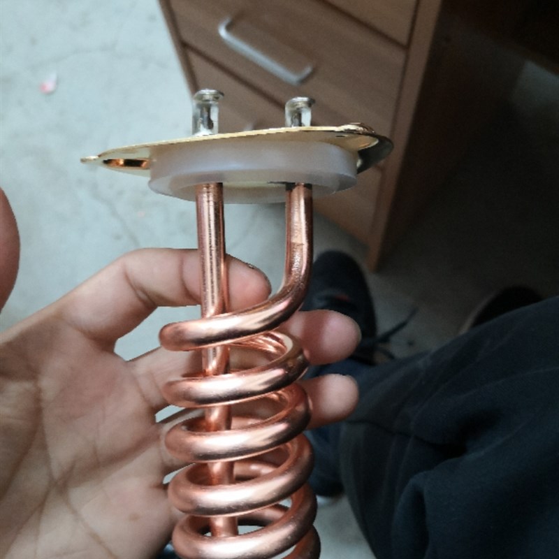 三角法兰原装长寿命开水器意达电u热加热管发热棒220V2KW3KW2.5KW